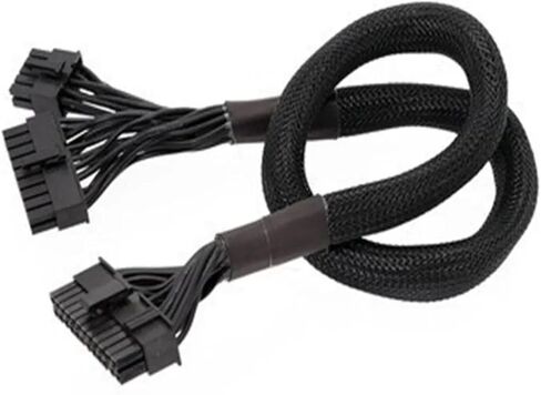 AX1200 Modular Power Cable GPU PCIE 8Pin 6+2-Pin CPU 4+4Pin Motherboard 24Pin Graphics Card Cable(CPU 4 4 Pin) in Saudi Arabia
