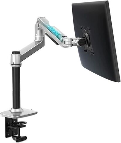 DL-8012II-600 شاشة LCD سطح المكتب كامل الحركة 17-32 "شاشة حامل الذراع الذراع الذراع الذراع الدعم الدعم تحميل 10 كجم (الفضة 300 مم) in Saudi Arabia