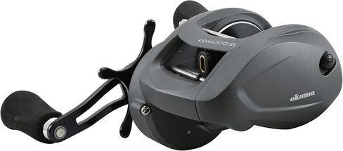 Okuma Komodo SS Large Capacity Low Profile Baitcaster, KDS-471, 130 yds-30LB, Paddle Handle in Saudi Arabia