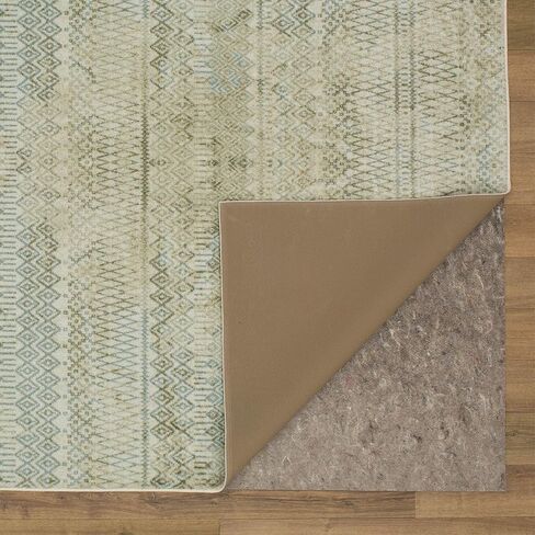 سجادة عداء Mohawk Home Prale باللون الأزرق الهندسي (2 × 5 بوصة). in Kuwait