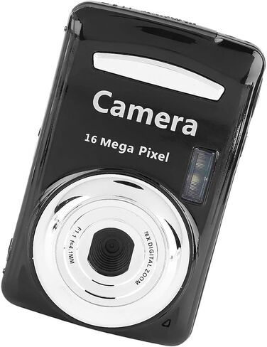 5mp 720p 16x Zoom HD Digital Camera Camcorder ، خفيفة الوزن وسهلة الحمل ، مواد مصنوعة (أسود) in Kuwait