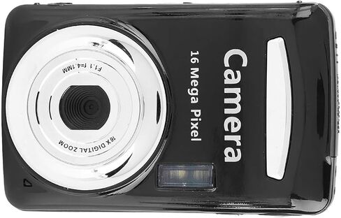 5mp 720p 16x Zoom HD Digital Camera Camcorder ، خفيفة الوزن وسهلة الحمل ، مواد مصنوعة (أسود) in Kuwait