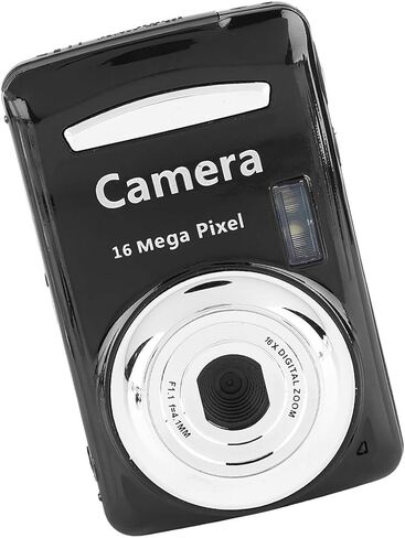 5mp 720p 16x Zoom HD Digital Camera Camcorder ، خفيفة الوزن وسهلة الحمل ، مواد مصنوعة (أسود) in Kuwait