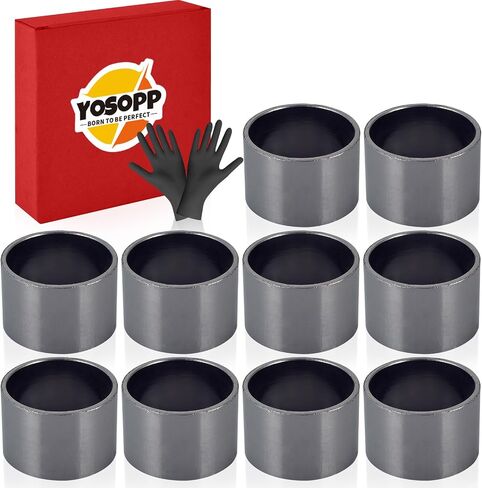 YOSOPP Graphite Exhaust Gasket 2Pcs - 5257254,5250091 Fit for Motorcycle, Dirt Bike, ATV or Scooter - Universal 45mm x 50mm x 33mm Size - Compatible with Polaris Ranger RZR 4 600 700 800 (2002-2014) in Saudi Arabia