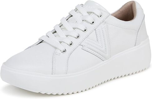 Vionic Kearny Women's Lace Up Platform Comfort Sneaker White - 7.5 Medium in Saudi Arabia