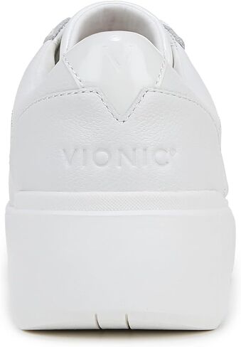 Vionic Kearny Women's Lace Up Platform Comfort Sneaker White - 7.5 Medium in Saudi Arabia