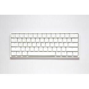 Ducky One 2 Mini Pro RGB Mechanical Keyboard Classic White - Brown Switch