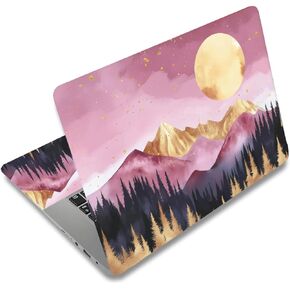 SUPERDANT Abstract Mountains Laptop Skin Sticker Decal Universal Laptops Notebook Skin Sticker 12 13 13.3 14 15 15.4 15.6 Inches Vinyl Laptop Cover Stickers Removable Notebook Personalized Protector