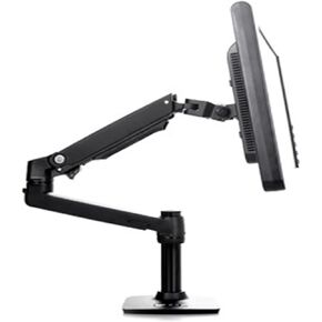 V62C Aluminum Desktop Clamping 17-32" Monitor Holder Mechanical Spring Arm Lifting Full Motion TV Mount Loading 10kgs(XSJ8012CB)