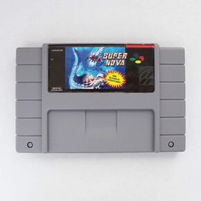 Royal Retro Super Nova 16 Bit Big Gray Game Card for NTSC Game Player