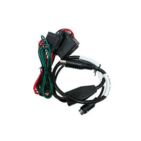 Power Harness for Rosco 7"" Backup Camera System w/Filter and Fuse Box for STSK Series Cameras. PN: STSK7465/PHAR, Black