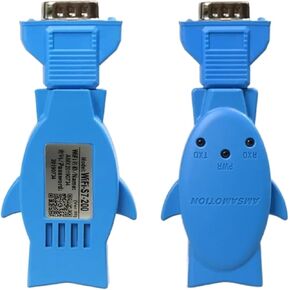 WiFi Wireless Programming Adapter for S7-200 PLC Replace USB-PPI Communication Cable DB9 to RS485(LAN Version)