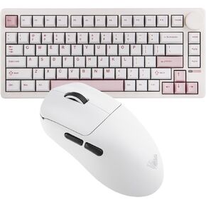 QK81 75% Wireless Mechanical Gaming Keyboard+SC800 Wireless Gaming Mouse