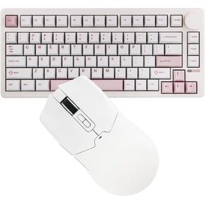 QK81 75% Wireless Mechanical Gaming Keyboard+Click Gaming Mouse