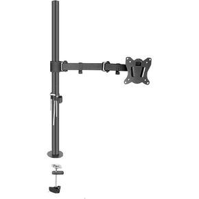 800mm DL-T902-180 Desktop Stand Full Motion 360 Degree Steel Monitor Holder 10"-27" Clamp Base Monitor Mount Arm Load 11kg(with clamp Base)