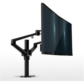 OL-2 ارتفاع الألومنيوم ضبط 17-32 بوصة شاشة مزدوجة حامل الذراع الذراع Motion Motion Mount in Kuwait