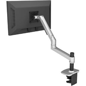 V62C Aluminum Desktop Clamping 17-32" Monitor Holder Mechanical Spring Arm Lifting Full Motion TV Mount Loading 10kgs(V62CB)