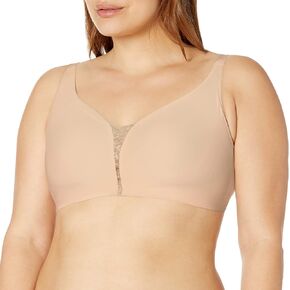 Olga Easy Does It Wire-Free No Bulge T-Shirt Bra, M, Rosewater in Saudi Arabia