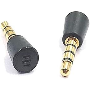 2PCS 3.5MM Microphone Mini Microphone for PS4 Xbox One Games Controller Phones laptops Tablets recorders