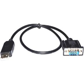 FT232RL USB to VGA 15-PIN MALE ADAPTER RS422 SERIAL COMMUNICATION CABLE for GJSK GJS3 SERIES SERVO DRIVER CN1 PORT to PC(1.8M)