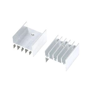 10Pcs/1Pc 25 * 24 * 16Mm Heatsink Cooler Cooling Fin Aluminum Heat Sink Radiator 25X24X16Mm New 2026 High for Reliable Electronic Component, Precision, Stable Performance