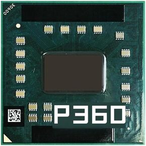 P360 Laptop CPU Used 2-Core 2-Thread Mobile Processor 2.3 GHz 1M 25W Socket S1