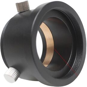 All Metal M42 to 1.25 Inch Adapter Ring with Copper Plate for Eyepiece - Astronomical Telescope Accessory