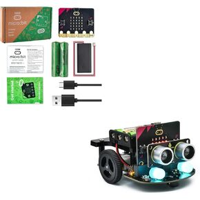 Keyestudio Micro: Bit V2 Robot + Microbit V2 Go Kit