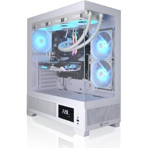 AVGPC Whirlwind Gaming PC Intel Core Ultra 9 285K, RTX 5080, 32GB 6000MHz DDR5, 2TB NVME M.2 SSD, 360MM AIO Liquid Cooling, WiFi/AC, Tempered Glass Case White, Windows 11 Home White