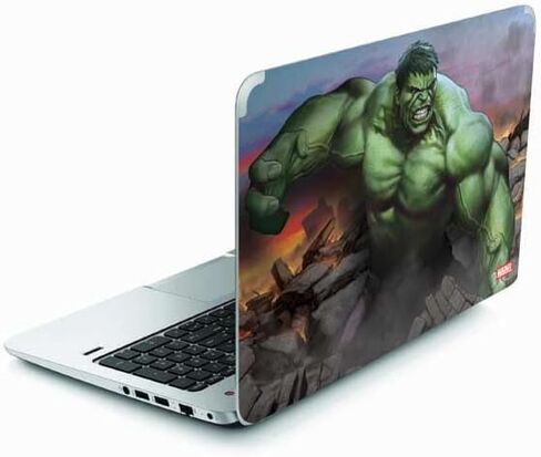 Skinit Decal Laptop Skin Compatible with Envy TouchSmart 15.6in - Officially Licensed Marvel Enraged Hulk Design in Kuwait