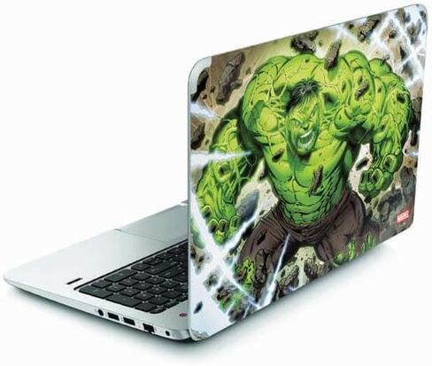 Skinit Decal Laptop Skin Compatible with Envy TouchSmart 15.6in - Officially Licensed Marvel Enraged Hulk Design in Kuwait