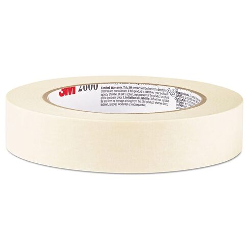 3M Economy Masking Tape, 3-Inch Core Size, 6/Pack, 2-Inch x 60 Yards (MMM260048A) in Saudi Arabia