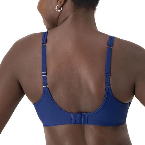 Bali Women's Underwire, One Smooth U Ultra Light T-Shirt, Convertible Bra, Wisteria Blue in Saudi Arabia