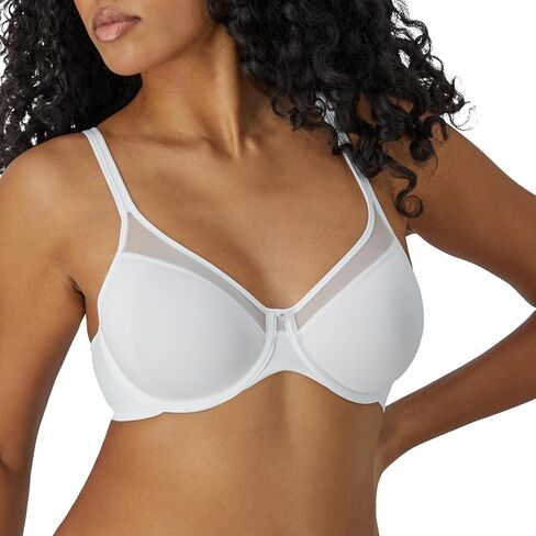Bali Women's Underwire, One Smooth U Ultra Light T-Shirt, Convertible Bra, Wisteria Blue in Saudi Arabia