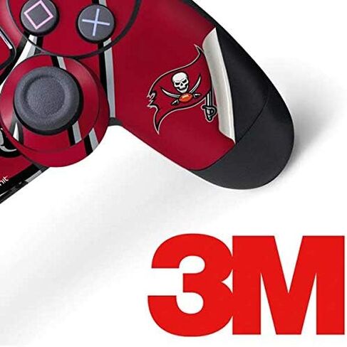 Skinit Decal Gaming Skin Compatible with PS4 Controller - Officially Licensed NFL Tampa Bay Buccaneers Large Logo Design in Saudi Arabia
