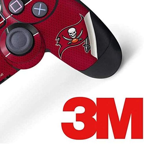 Skinit Decal Gaming Skin Compatible with PS4 Controller - Officially Licensed NFL Tampa Bay Buccaneers Large Logo Design in Saudi Arabia