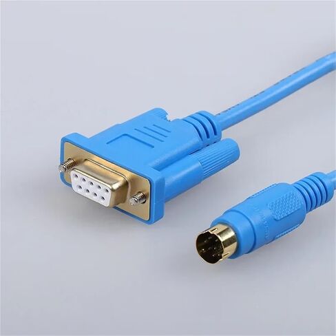 OP320-FX for MD204L OP320 OP320-A TG TH Touch Panel HMI Connect FX Series PLC Programming Cable MD204-FX(White Colour,2M) in Saudi Arabia