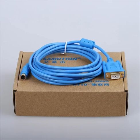 OP320-FX for MD204L OP320 OP320-A TG TH Touch Panel HMI Connect FX Series PLC Programming Cable MD204-FX(White Colour,2M) in Saudi Arabia
