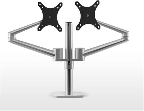 OL-2 ارتفاع الألومنيوم ضبط 17-32 بوصة شاشة مزدوجة حامل الذراع الذراع Motion Motion Mount in Saudi Arabia