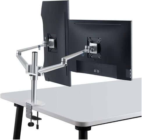OL-2 ارتفاع الألومنيوم ضبط 17-32 بوصة شاشة مزدوجة حامل الذراع الذراع Motion Motion Mount in Saudi Arabia