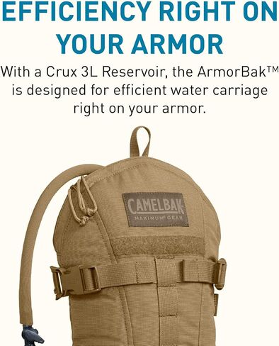 CamelBak Armorbak Tactical Hydration Pack with 100oz/3L Mil Spec Crux Reservoir Bladder Sets in Saudi Arabia