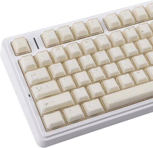 Sunzit Green Keycaps,166 Keys PBT Custom Translucent Keycaps,Cherry Profile Crystal Jelly Keycap Set,Cute Shine Through Keyboard Key caps for Mechanical Keyboards in Saudi Arabia