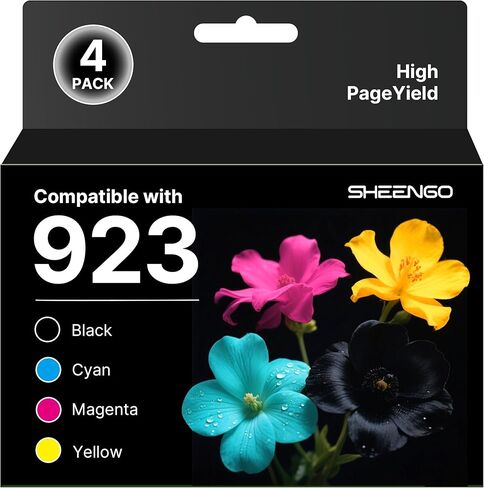 65XL Ink Cartridges Combo Pack Replacement for HP 65 Ink 65XL High Yield Work with DeskJet 3772 3755 3722 3752 3700 2600, Envy 5055 5000 5070 5052 5014 Printer(1 Black, 1 Tri-Color) in Saudi Arabia