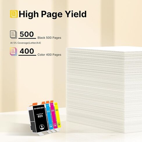65XL Ink Cartridges Combo Pack Replacement for HP 65 Ink 65XL High Yield Work with DeskJet 3772 3755 3722 3752 3700 2600, Envy 5055 5000 5070 5052 5014 Printer(1 Black, 1 Tri-Color) in Saudi Arabia