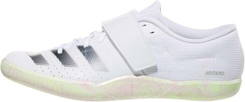 adidas Adizero Throws Shoes ID7238 (Cloud White/Core Black/Green Spark, US Footwear Size System, Adult, Men, Numeric, Medium, 12) in Saudi Arabia