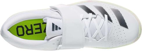 adidas Adizero Throws Shoes ID7238 (Cloud White/Core Black/Green Spark, US Footwear Size System, Adult, Men, Numeric, Medium, 12) in Saudi Arabia