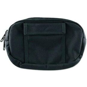 Uncle Mike's Gun Pak Belt Pouch Belt Pouch Gun Pak Black Original Zipper Close, Card 88891