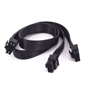 for ROG Thor 1200W 850W PCIe 6 Pins to Peripheral 4 Pin SATA PCI-E 8 Pin to 2 Port 6+2 Pin 8Pin Power Supply Cable for HDD(6pin to 4 SATA)