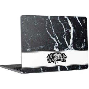 Skinit Decal Laptop Skin Compatible with MacBook Air 13in M4 (2025) - Officially Licensed NBA San Antonio Spurs Dark Rust Design