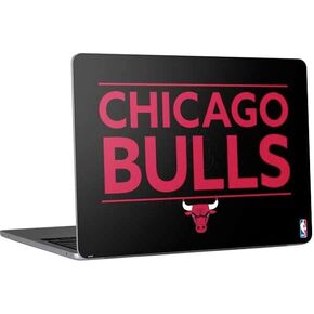 Skinit Decal Laptop Skin Compatible with MacBook Air 13in M4 (2025) - Officially Licensed NBA Chicago Bulls Away Jersey Design